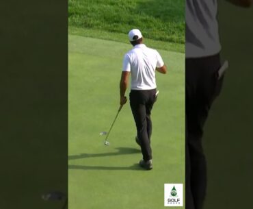 Aaron Rai's Sensational Eagle: One Stroke Behind the Leader at RBC Canadian Open #Shorts