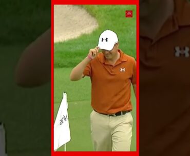 A few years ago, Jordan Spieth did the flop shot & bunker shot #golf #shorts
