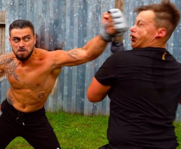 RUGBYMAN 100kg VS GITAN 70kg KO INCROYABLE !  YFC#50