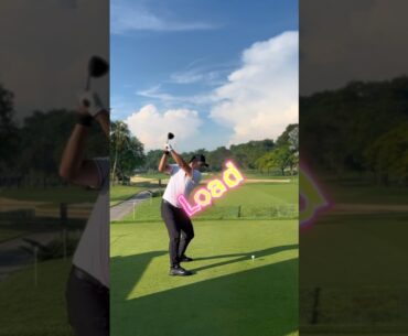 How to swing like a Pro. Danny Lee using the ground to create speed and bomb it! #golfshorts