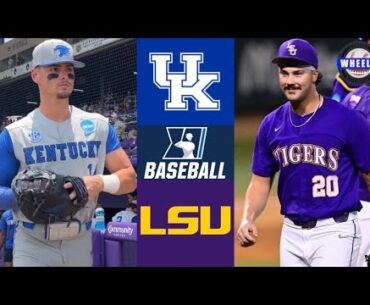 #12 Kentucky vs #5 LSU | Super Regionals Game 1 | 2023 College Baseball Highlights