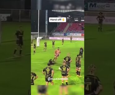 Streaker VS Security Guard In Rugby 🤣 #shorts