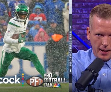 Aaron Rodgers feels Garrett Wilson, Sauce Gardner could be top duo | Pro Football Talk | NFL on NBC