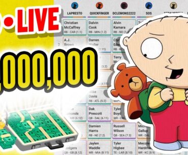 Best Ball Mania 4 Draft for $3,000,000