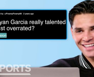 Ryan Garcia Replies to Fans on the Internet | Actually Me | GQ Sports