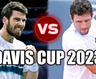 Cameron Norrie vs Nicolas Barrientos DAVIS CUP 2023 Highlights