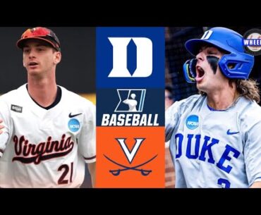 Duke vs #7 Virginia | Super Regionals Game 1 | 2023 College Baseball Highlights