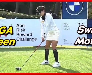 LPGA "In Gee Chun" Smooth Swing & Beautiful Slow MotionㅣIron Hybird Driver