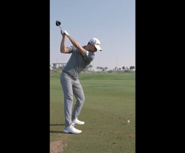 [1분영상] 초장타자 "니콜라이 호이고르" 파워풀 스윙모션 & 슬로우모션, Nicolai Hojgaard Powerful Swing Motion & Slow Motion