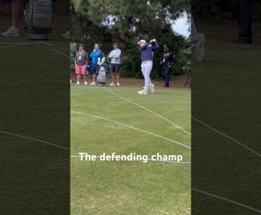 Matt Fitzpatrick tee shot