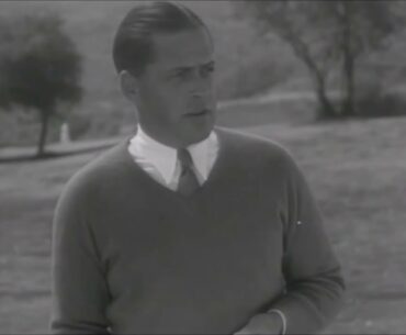 Bobby Jones How I Play Golf "Chipping" Technique #golf