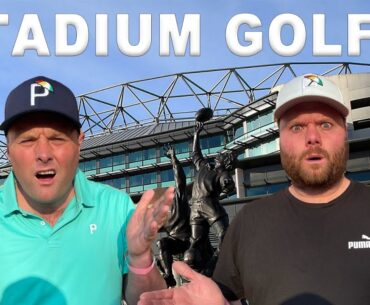 We Play GOLF At Twickenham RUGBY Stadium !!!
