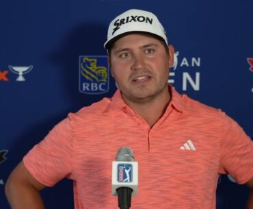 Andrew Novak Saturday Flash Interview 2023 RBC Canadian Open