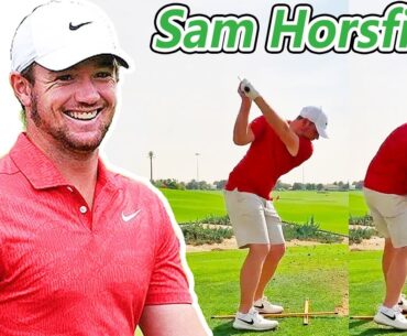 Sam Horsfield サム・ホースフィールド イングランドの男子ゴルフ スローモーションスイング!!!