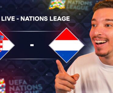 REACTIONEZ LIVE LA OLANDA 2-4 CROATIA IN UEFA NATIONS LEAGUE 2023 !!!