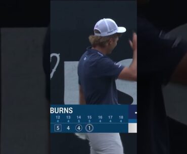 Hole-in-one from Sam Burns! 🔥 #usopen #golf