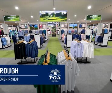 2023 PGA Championship Merchandise Tent Drone Fly-Through