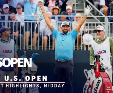 2023 U.S. Open Highlights: Round 1, Midday