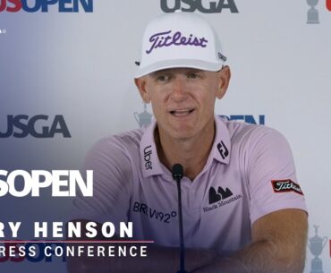 Berry Henson: 2023 U.S. Open Press Conference