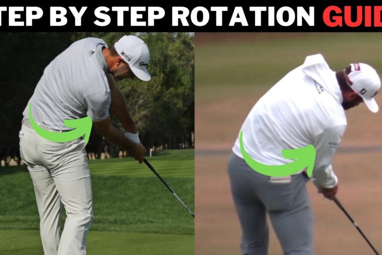 HOW TO GET THE PERFECT HIP ROTATION IN THE GOLF SWING! FOGOLF FOLLOW GOLF