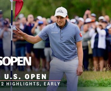 2023 U.S. Open Highlights: Round 2, Early