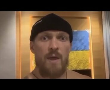 'GREEDY BELLY, DEAL!!' - OLEKSANDR USYK ANNOUNCES HE HAS AGREED TO TYSON FURY'S DEMANDS