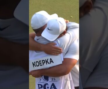 Brooks Koepka’s emotional WINNING moment! 🏆