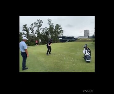 กัญจน์ เจริญกุล ลงซ้อมก่อนลุยกอล์ฟเมเจอร์ US Open ณ สนาม The Los Angeles Country Club