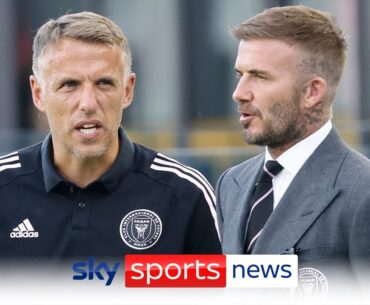 Phil Neville sacked by David Beckham's Inter Miami