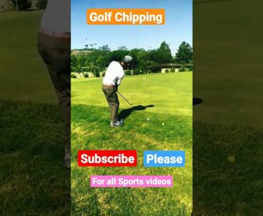 That's Great chipping| Sports videos| Golf swing| #shorts