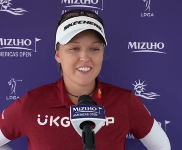 Brooke Henderson Friday Flash Interview 2023 Mizuho Americas Open
