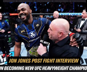 EPIC SCENES! Jon Jones becomes the NEW UFC Heavyweight Champion at UFC 285! 🏆 🐐