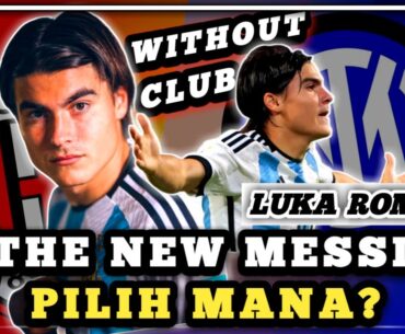 MENGAPA DUO MILAN MEMPEREBUTKAN LUKA ROMERO? NEW MESSI YANG KINI TANPA KLUB