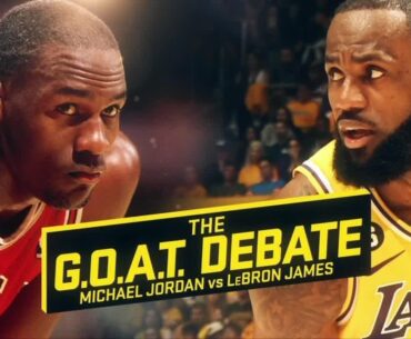 The NBA GOAT Debate 🐐 Michael Jordan vs. LeBron James | #Greeny