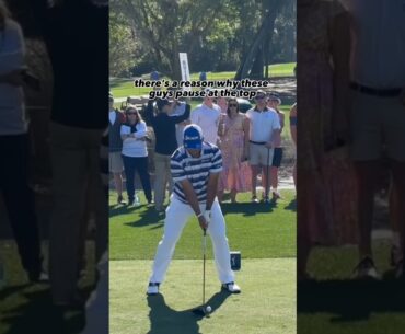 Hideki’s pause drill 🔥#golftips #hidekimatsuyama
