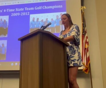2009-2012 Mona Shores girls golf team enshrined in Muskegon Area Sports Hall of Fame