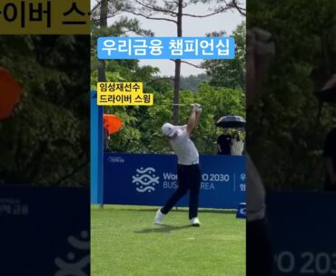우리금융 챔피언십 챔피언 임성재선수 드라이버샷 ⛳️ #임성재 #임성재프로#kpga