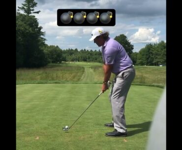 Phil Mickelson skanks a tee shot! #philmickelson #golf #shorts