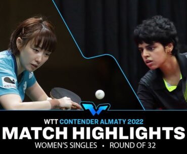 Archana Girish Kamath vs Suh Hyo Won | WS R32 | WTT Contender Lagos 2023
