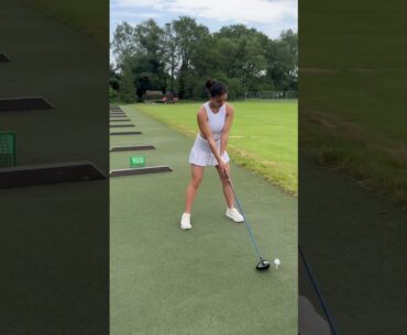 When you get the range to yourself ⛳️ #shorts