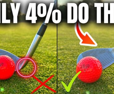 96% of Golfers Get this WRONG With Their Wedges!