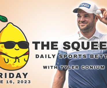 BEST US OPEN, MLB & CFL BETS TODAY! Corey Conners, Jays vs Rangers, Bombers vs Riders (06.16.23)