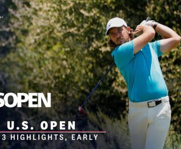 2023 U.S. Open Highlights: Round 3, Early
