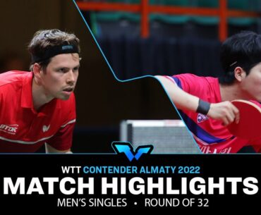 Jonathan Groth vs Kang Dongsoo | MS R32 | WTT Contender Lagos 2023