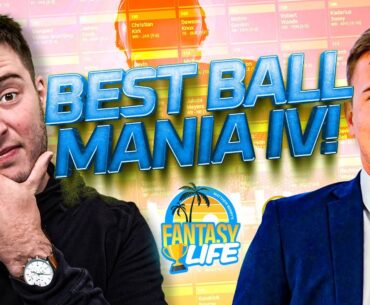 Best Ball Mania IV Draft w/ Ian Hartitz & Hayden Winks