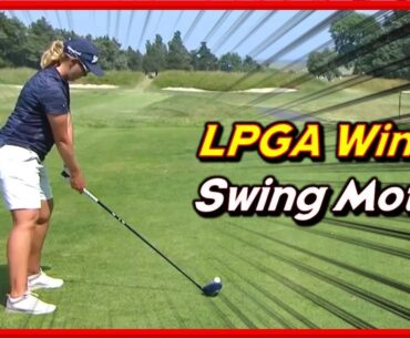 LPGA Winner "Ashleigh Buhai" Smooth Driver-Iron Swings & Slow Motions