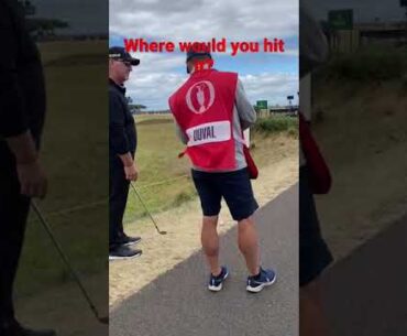 David Duval in trouble at St Andrews. 150th British Open.
