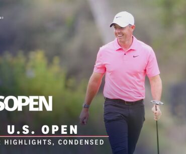 2023 U.S. Open Highlights: Round 2, Condensed