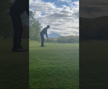 U.S. Open qualifier tee shot