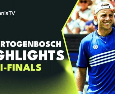 Griekspoor Faces Ruusuvuori; Thompson Plays Hijikata | 's-Hertogenbosch 2023 Highlights Semi-Finals